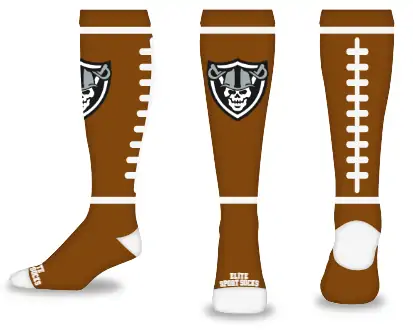 Football - Knee-high - Football Seam Style Socks