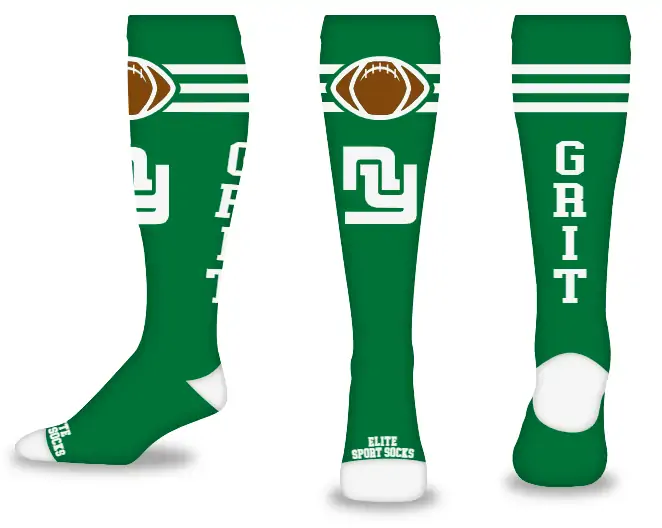 Football - Knee-high - Football Stripes Style Socks