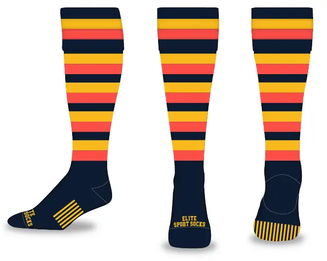 Stripes - Knee-high - Pattern #6 Style Socks
